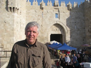 Mike Kelly in Jerusalem